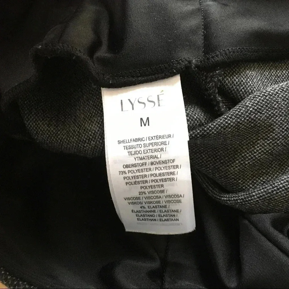 Lysse‎ Ponte Pull On Leggings Size Medium - Image 4