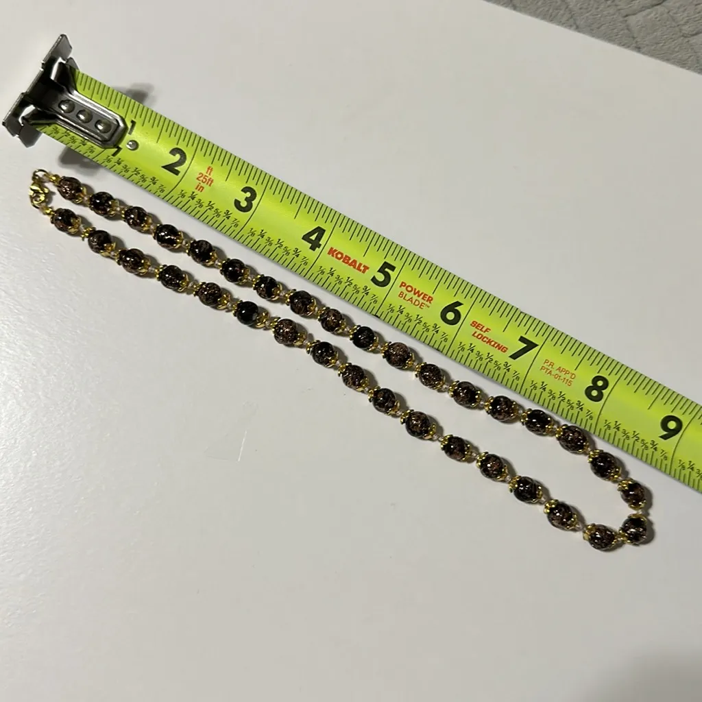 🇮🇹 Murano Glass 3 Beauties Set Black and Gold - Image 11