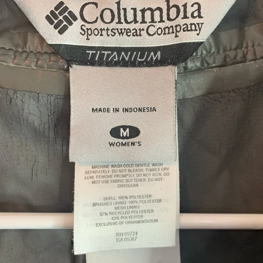 Columbia Black Titanium Omni-Tech Jacket - Image 3