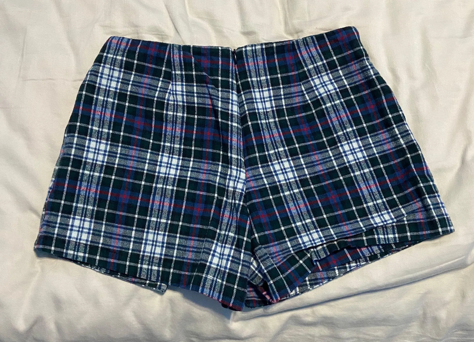 Plaid Envelope Skort - Image 6