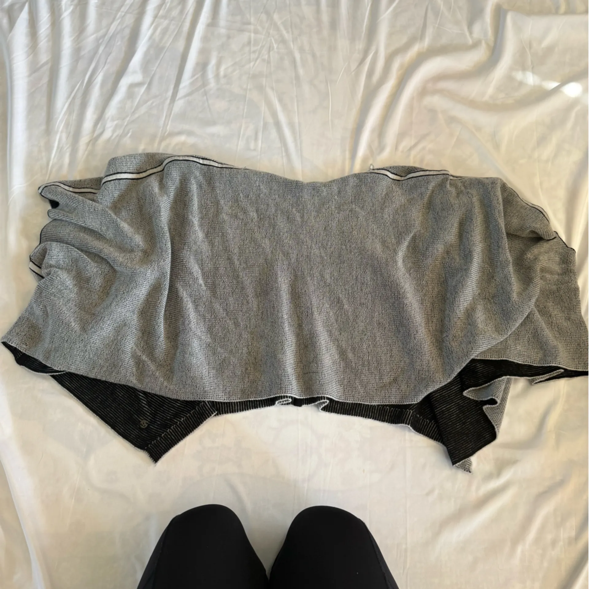 lululemon Exaltation Wrap Black Stargaze Gray - Image 10