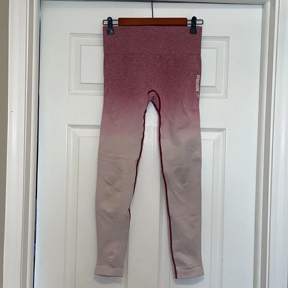 Gymshark energy ombré legging in Beet - Image 3