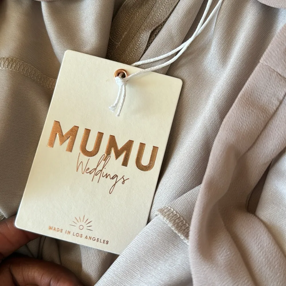 Show Me Your MuMu Tan Maxi Dress SIZE XXL - Image 5