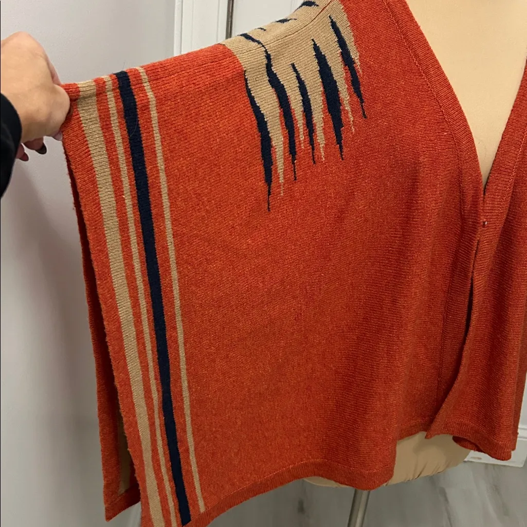 YA Los Angeles Poncho Cardigan Sweater - Image 5