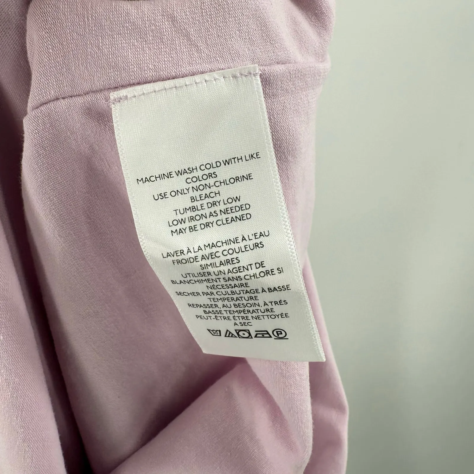 We The Free x Free People Can’t Let Go Tee Size Large Lilac Frost Lavender NWT - Image 13