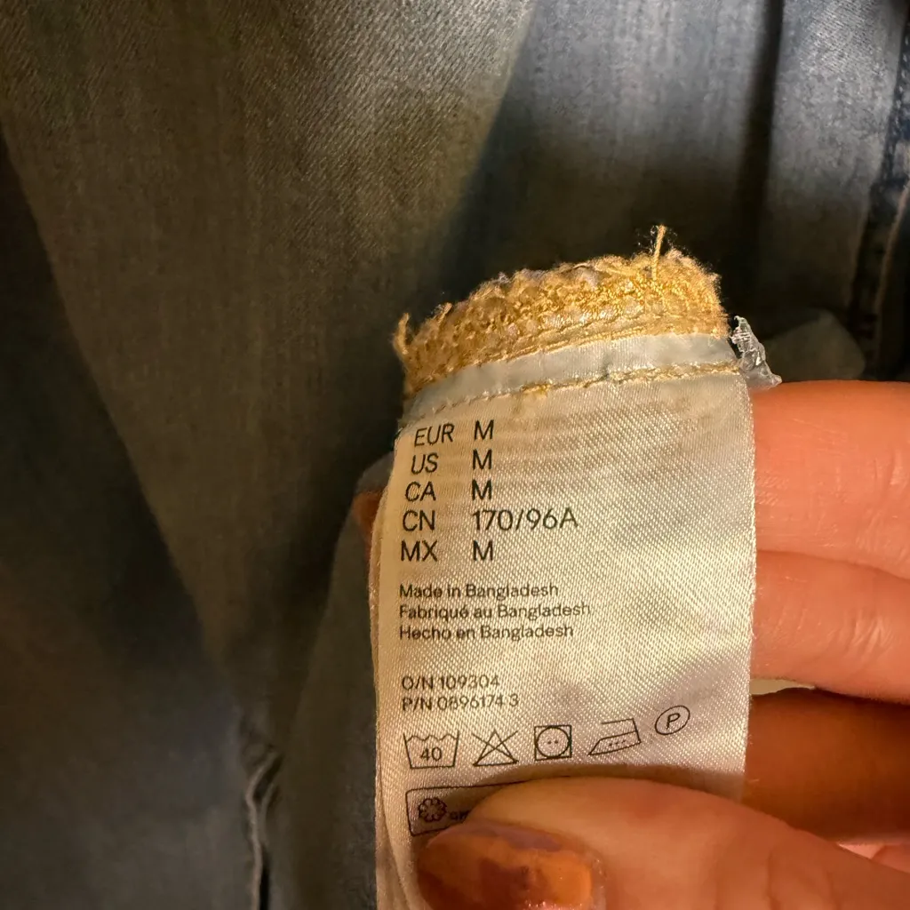 & Denim Button - Image 6