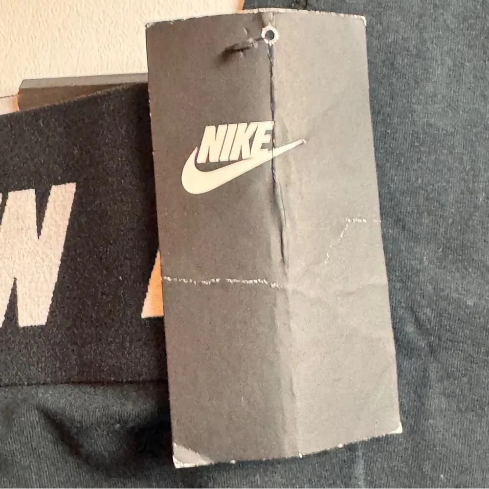 Nike  Women's Black & White Athletic Sporty Logo Swoosh Leggings  Sz S NWT - Image 11