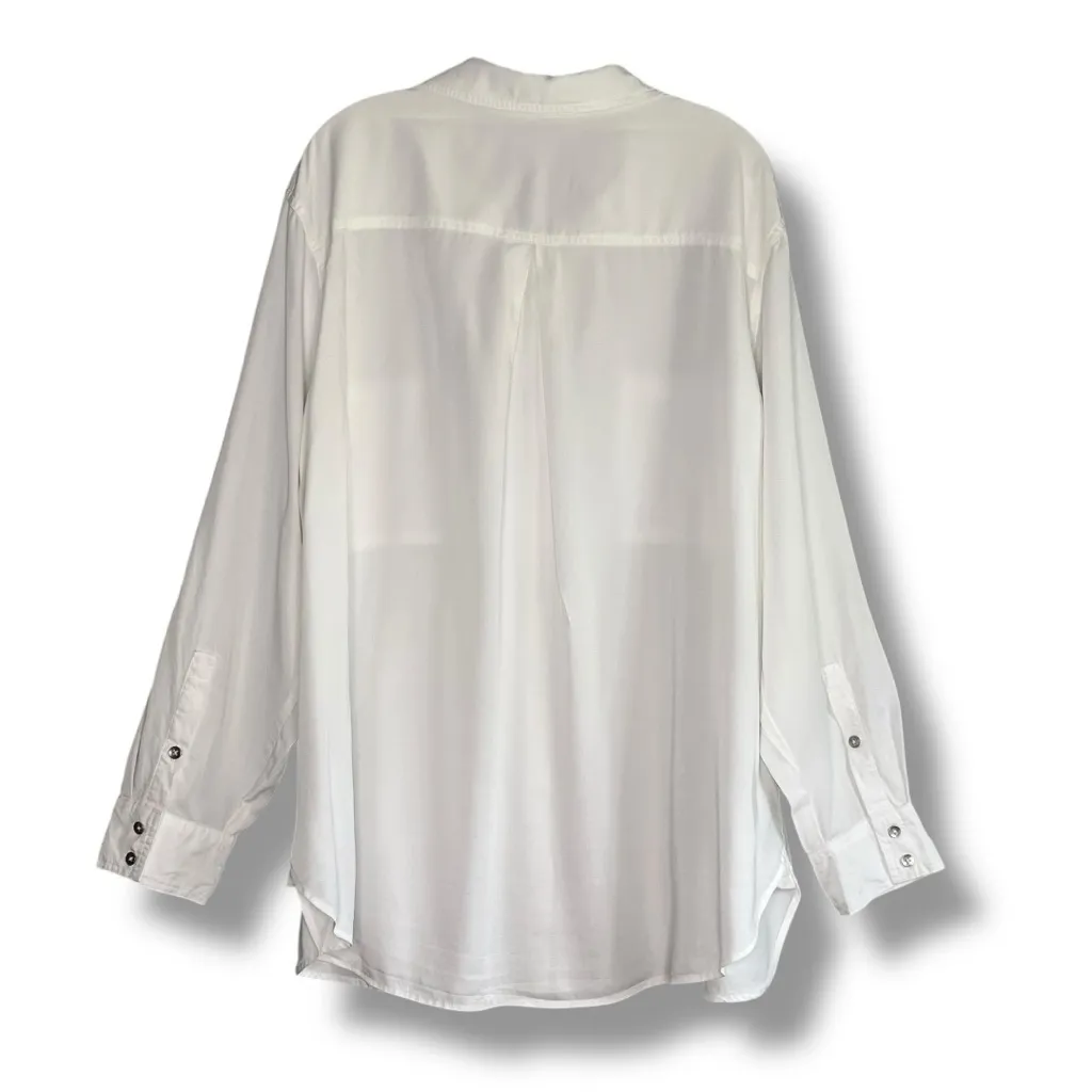 Calvin Klein Jeans Trendy Plus Size Utility Shirt NEW - Image 3