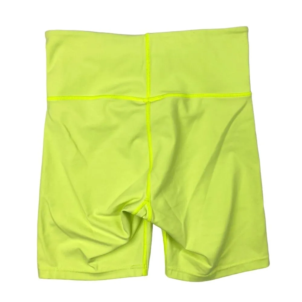 Terez Green High Rise Wide Waistband High Rise Workout Athletic Bike Short Sz S - Image 2