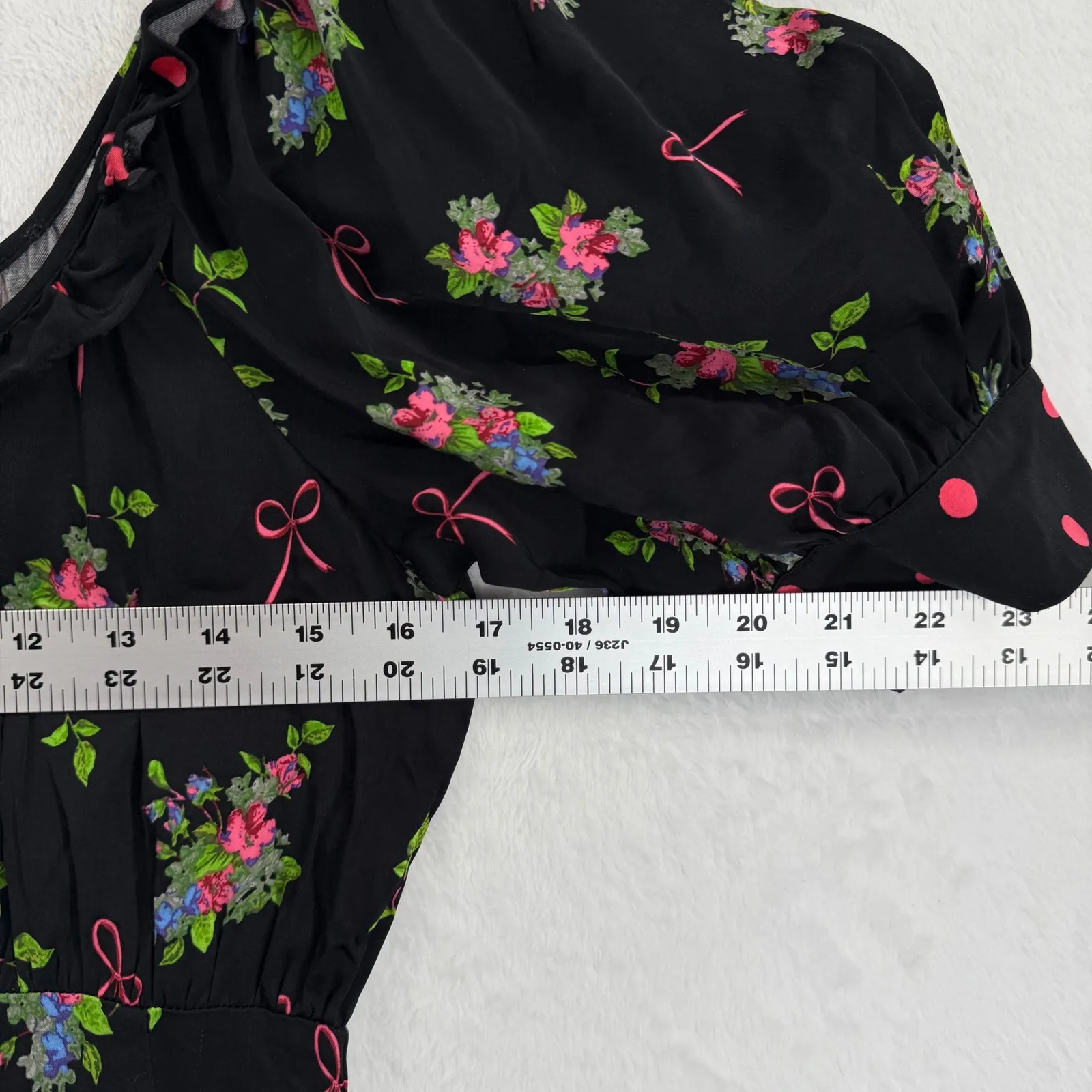 or Love & Lemons Wilson Floral Print Peasant Style Mini Dress Size‎ M - Image 2