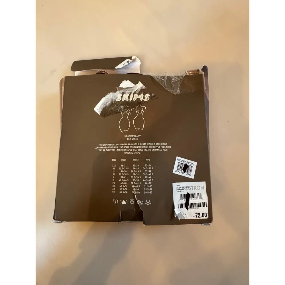 Skims SEAMLESS SCULPT SLIP DRESS sienna size small (new) - Image 6