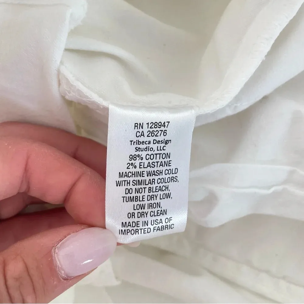 Nili Lotan Eliot Boy Pant White NWOT Size 2 - Image 15