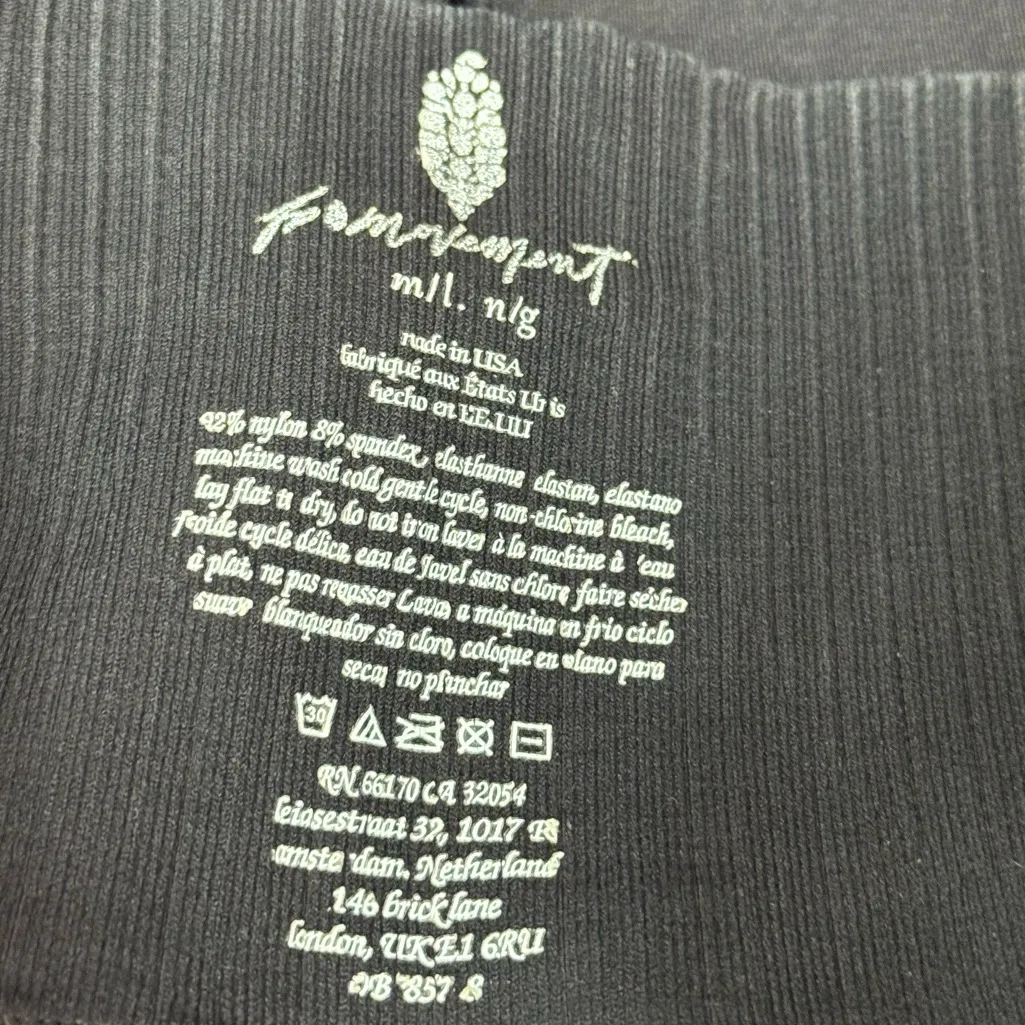 FP Movement Good Karma Leggings Bundle – Cherry Red & Black – M/L EUC Size M - Image 7