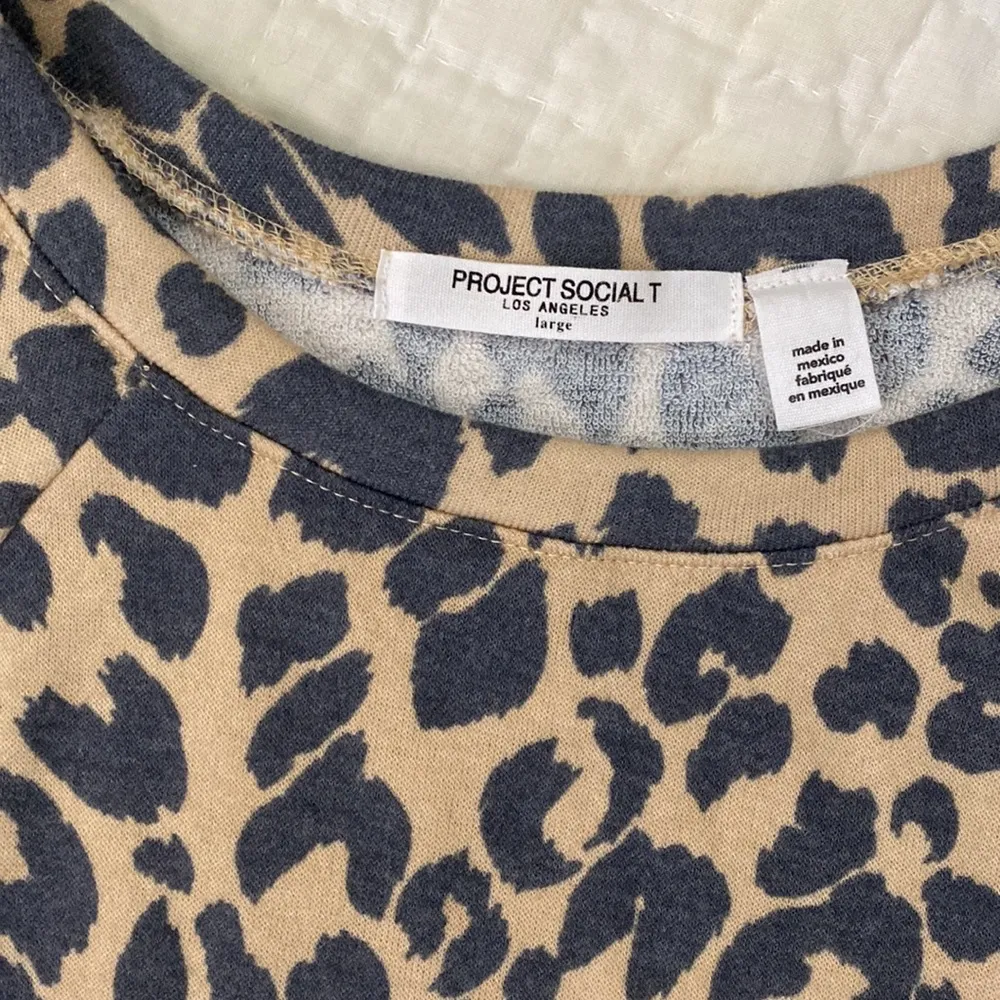 Leopard Print Project Social T Top - Image 2