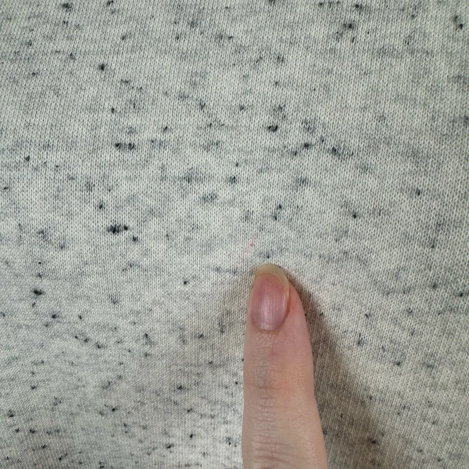 Eileen Fisher Womens Speckled Mock Neck 3/4 Sleeve Tunic Sweater in Gray‎ Sz M - Image 5