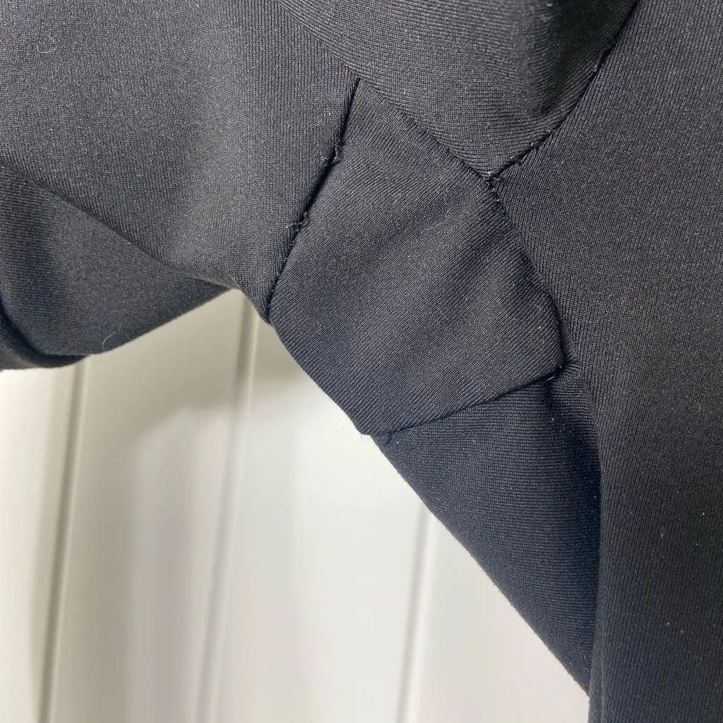 NWOT Gloria Vanderbilt women’s solid black stretch active high waisted leggings - Image 2