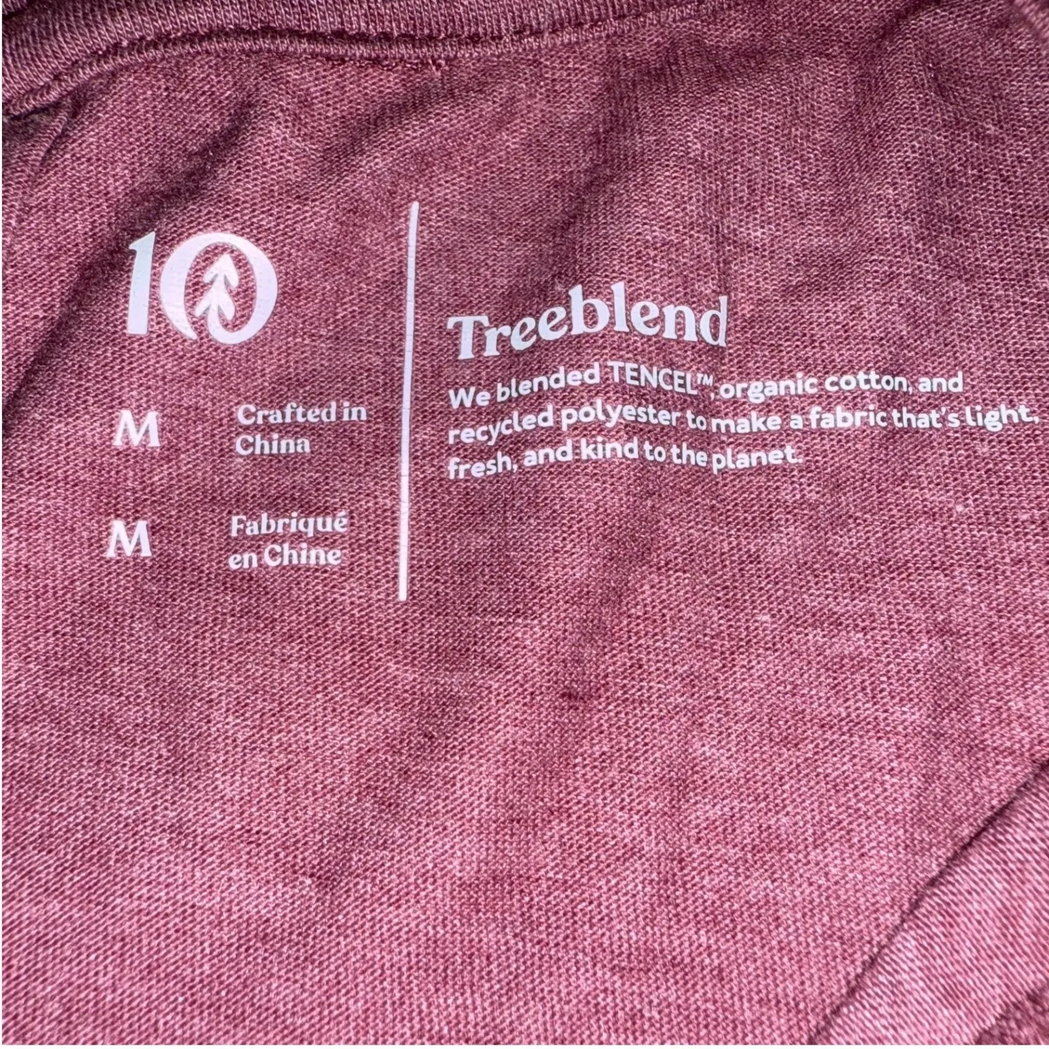 Tentree Womens Size M V-Neck Sleeveless Tank Top‎ Treeblend  Sustainable Outdoor - Image 3