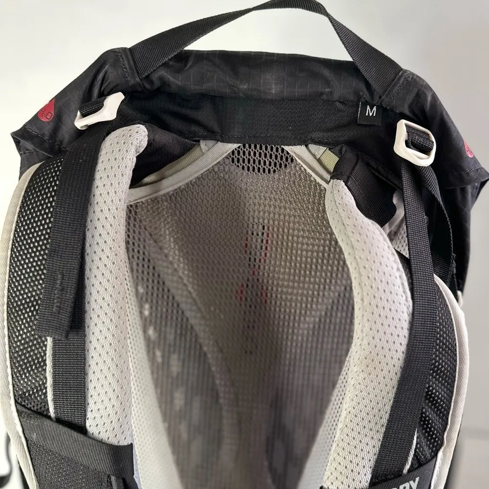 Gregory Black White Red Z30 Hiking Backpack - Image 8