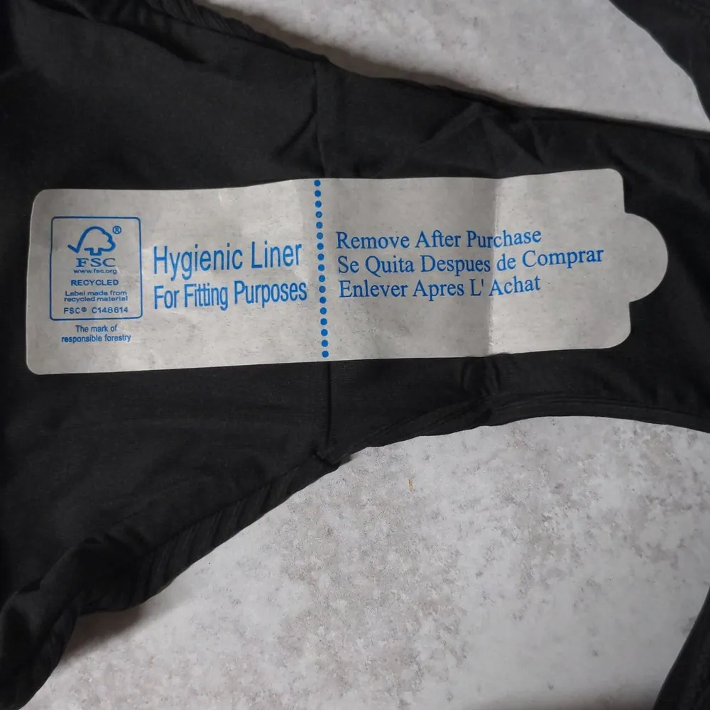 Andie Banded Cheeky Rib Bottoms Black Swimsuit Beach Resort Pool L New - Image 5