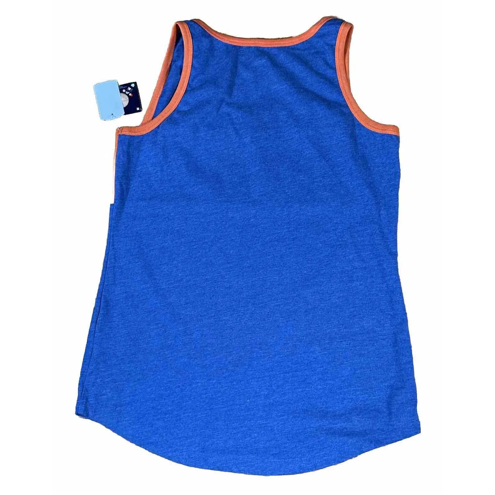 New York Mets‎ Tank Top Shirt Womens Size M Blue Orange Campus Lifestyle MLB NWT - Image 4