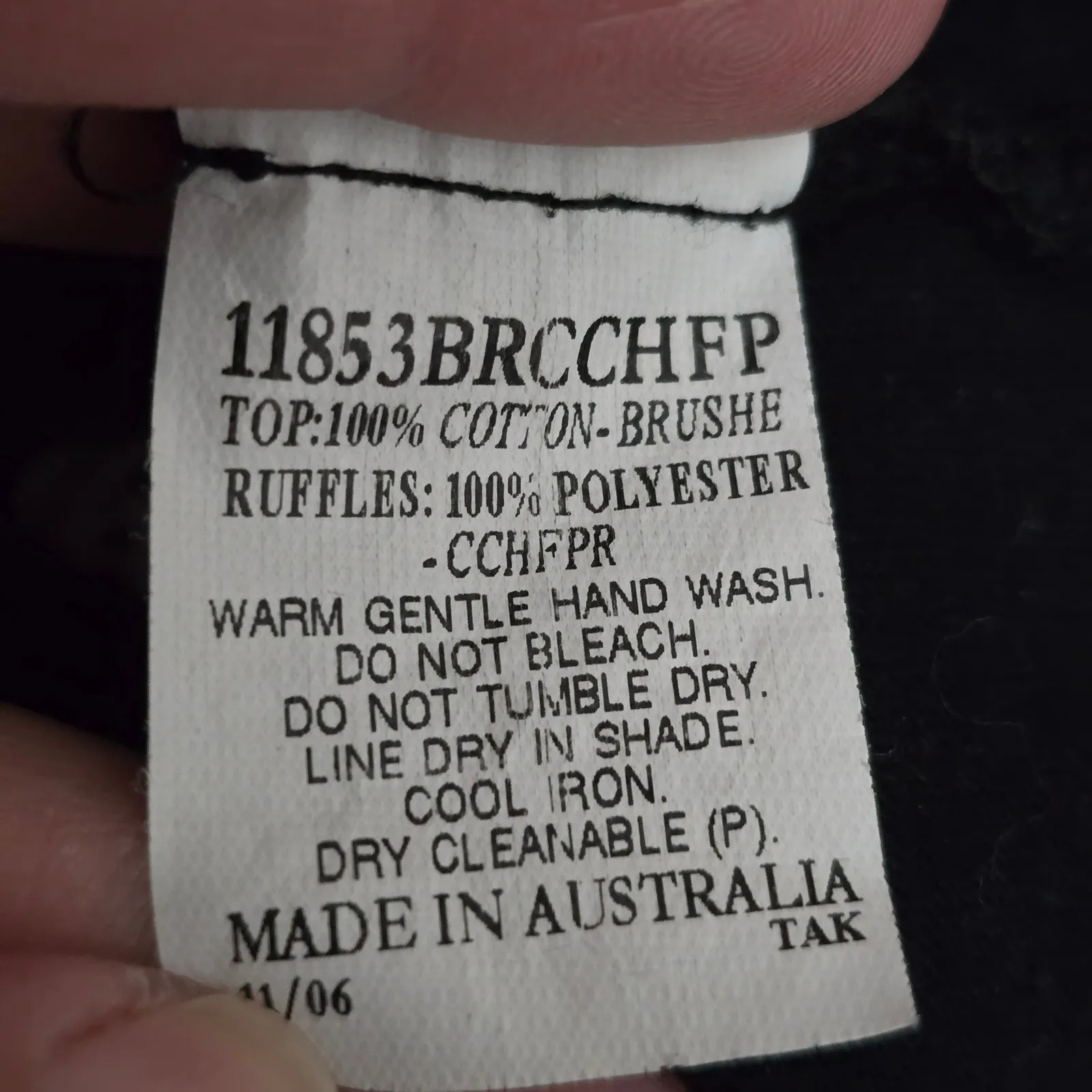 SUPRÉ Y2K Black Ruffled Tiered Cami Tank Top Size M Goth Emo Whimsigoth Size M - Image 7