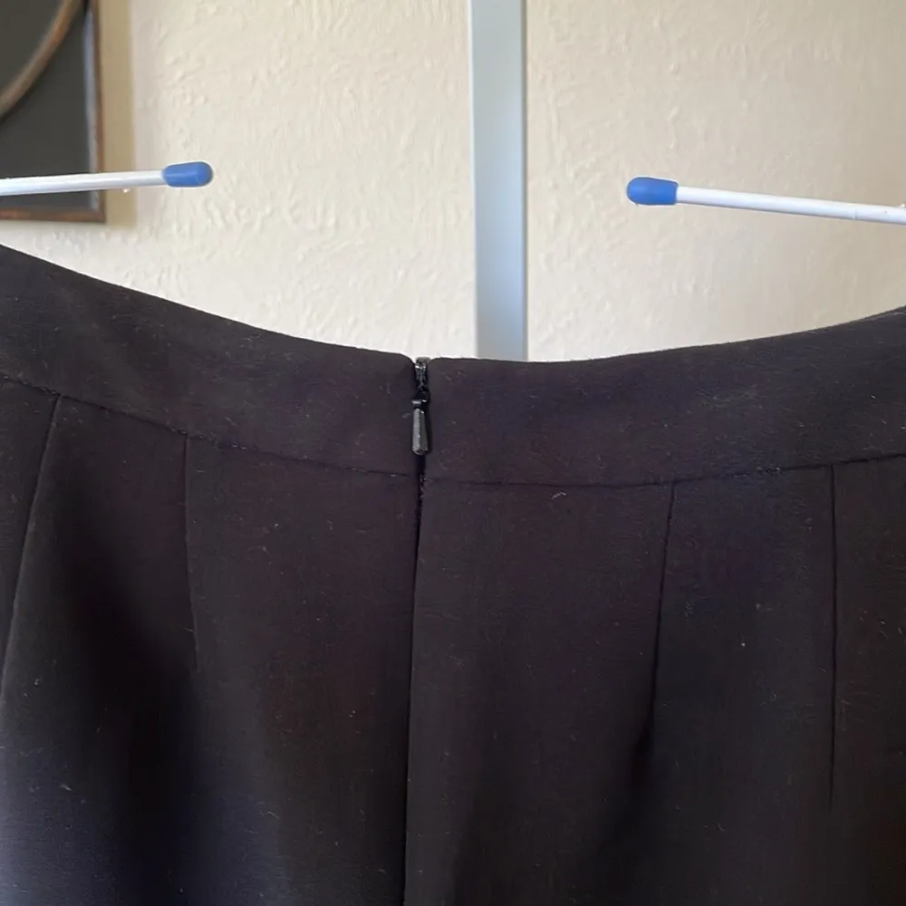 Boden beautiful flare sheath skirt Black Size 6 - Image 6