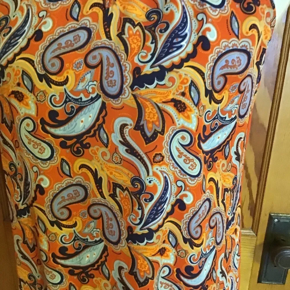 Market & Spruce  Bright paisley tank top - Image 7