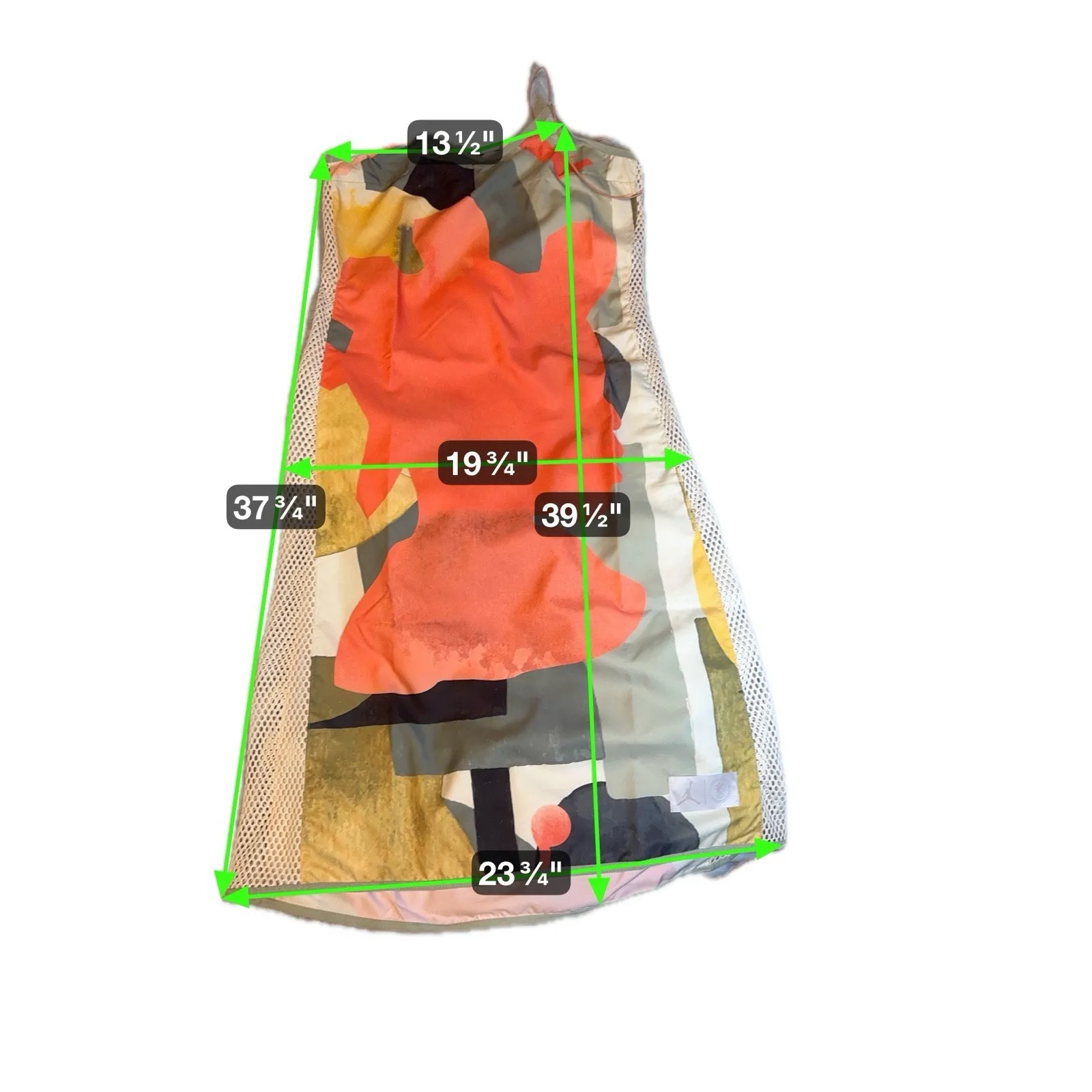 NWT Nike Air Jordan Women's Quai 54 Basketball Dress Multicolor  XL RARE - Image 7