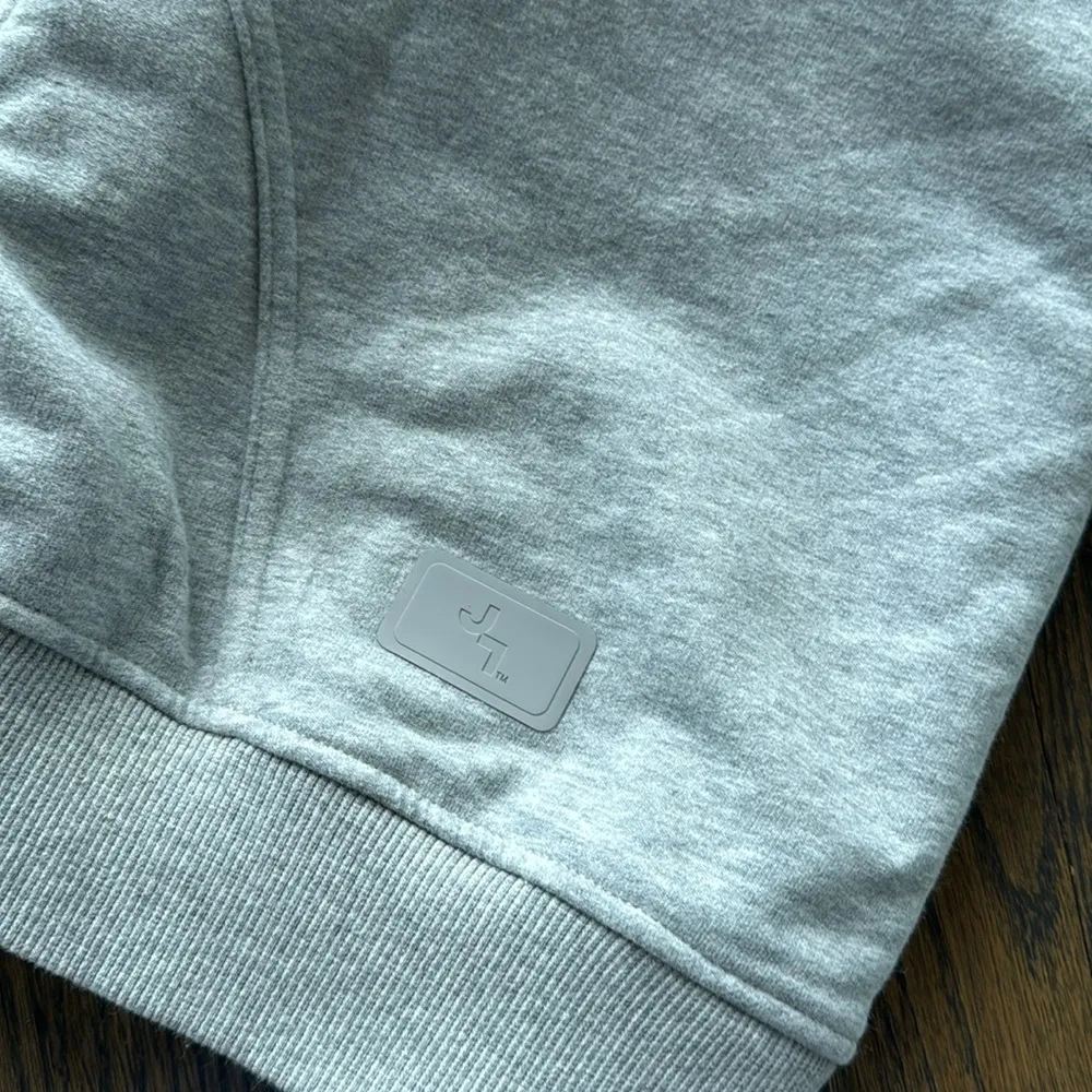 JoyLab - Women's French Terry V-Neck Sweatshirt Heather Gray size XS NWT - Image 8