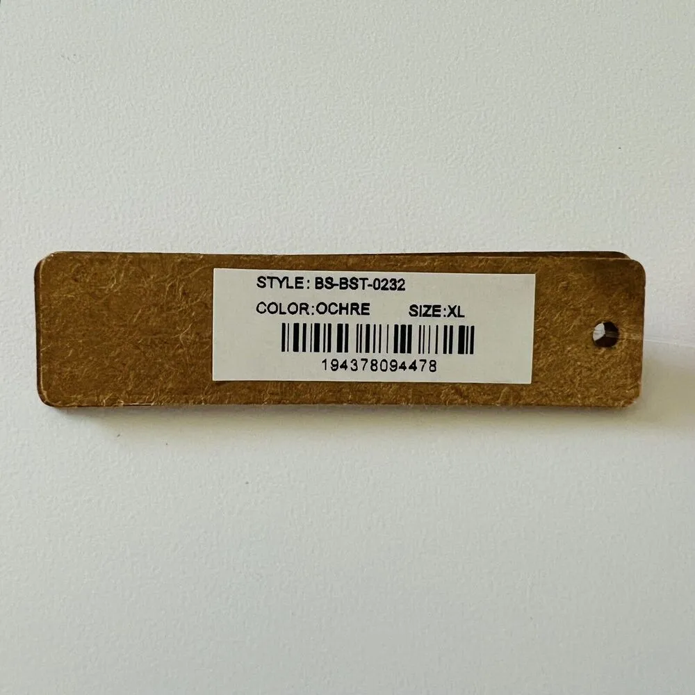 SKIMS Ochre Tan Beige Fits Everybody High Neck Bodysuit - XL - Image 6