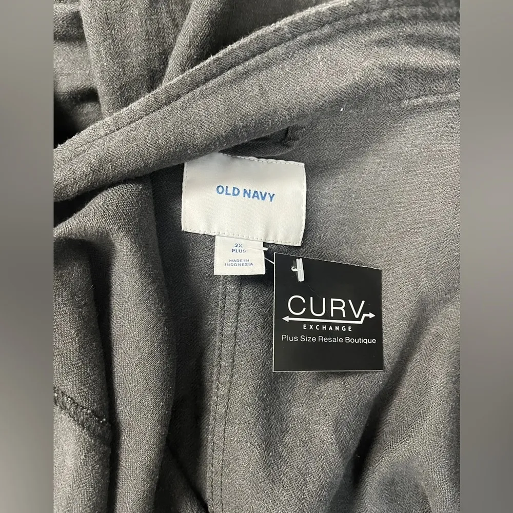 Old Navy Linen Blend Utility Jacket - Size 2X - Image 3