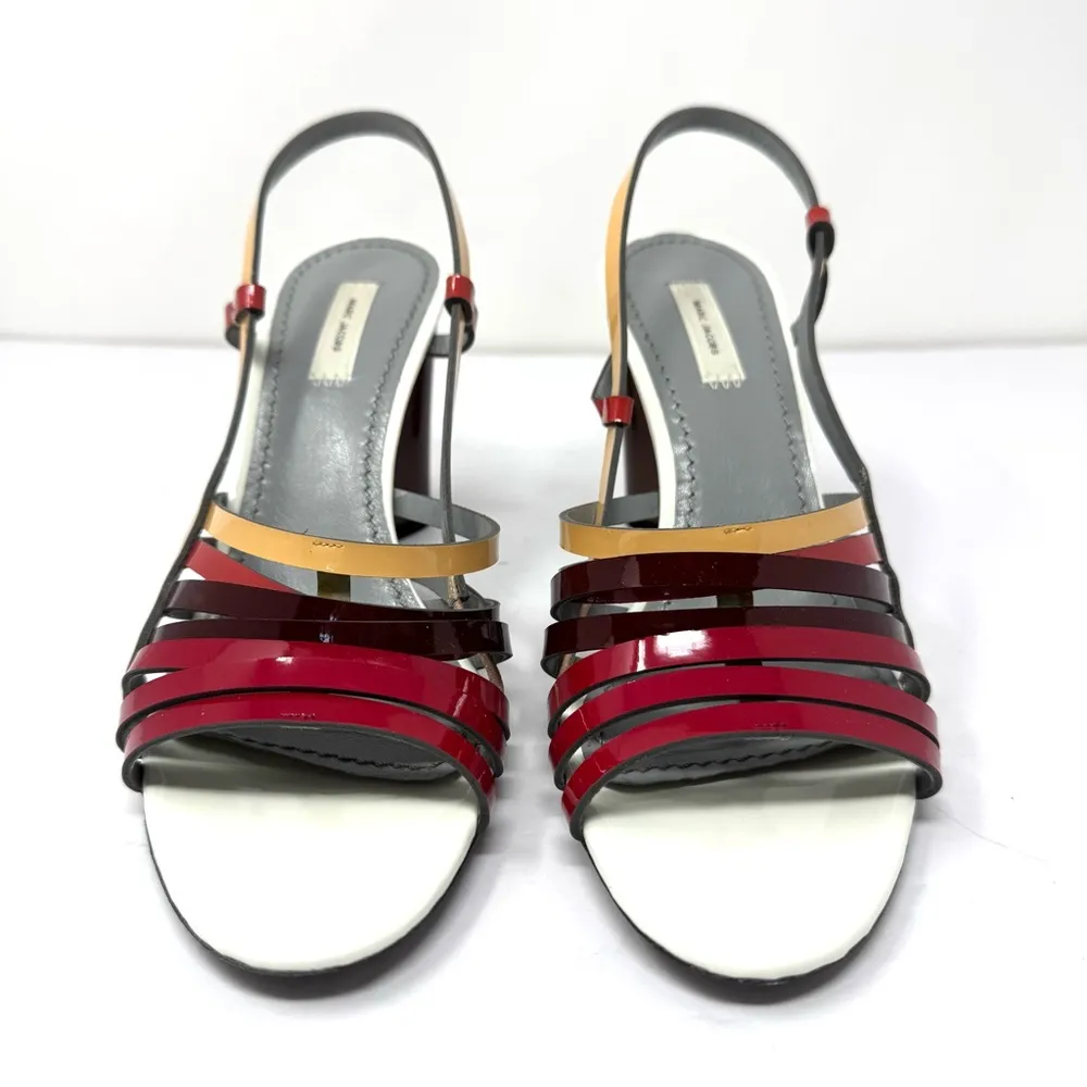 original couture leather sandals,
Made in Italy, size 40, NWOT - Image 7