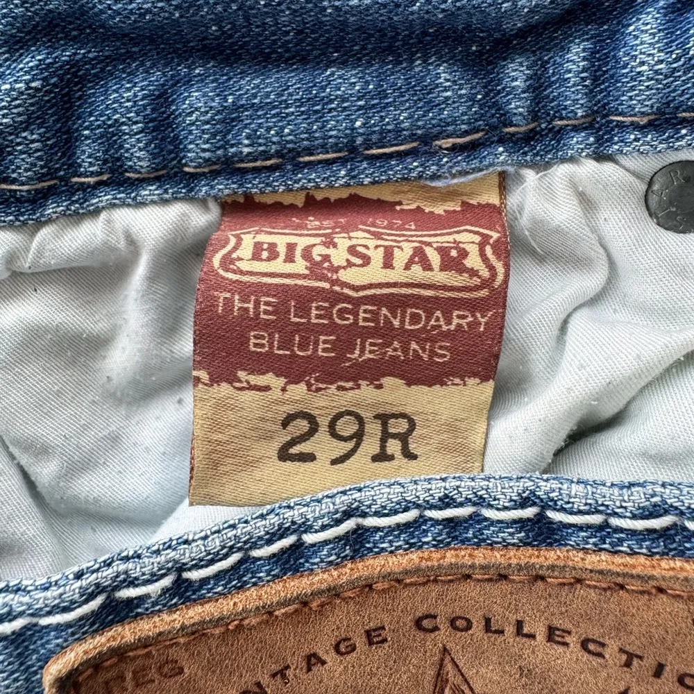 Buckle Big Star Orion Low Rise Embellished Western Bootcut Denim Jeans Size 29R - Image 6