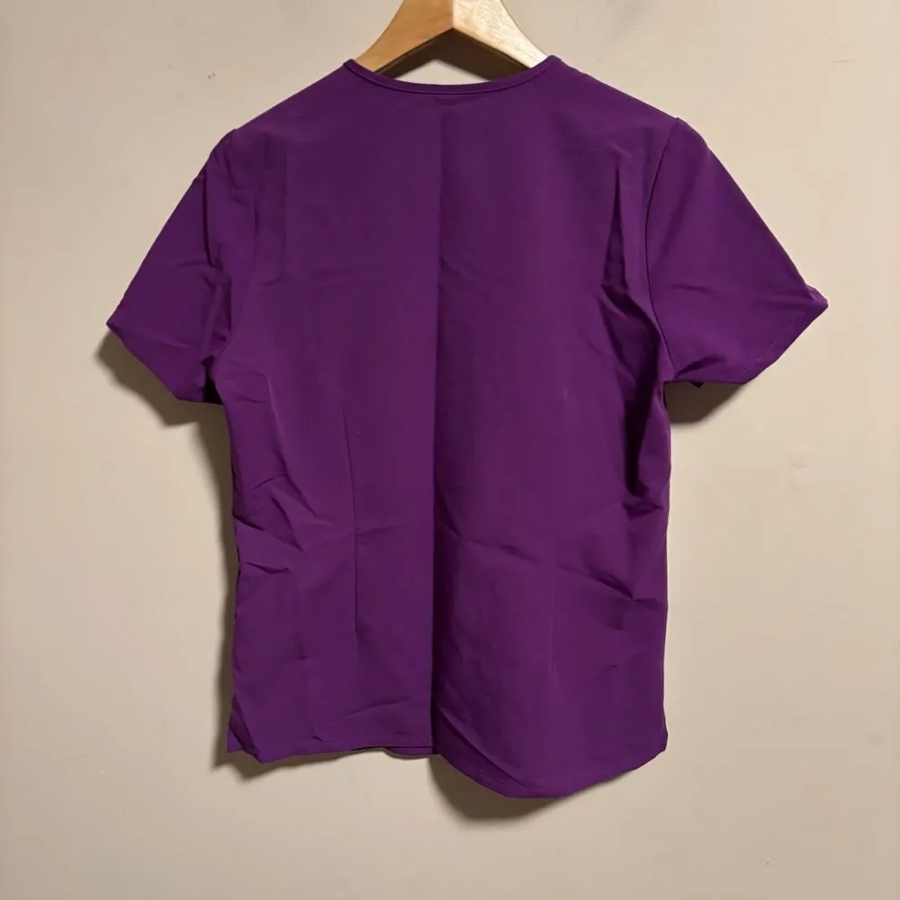 FIGS Catarina One-Pocket Scrub Top Purple- Size Small - Image 2