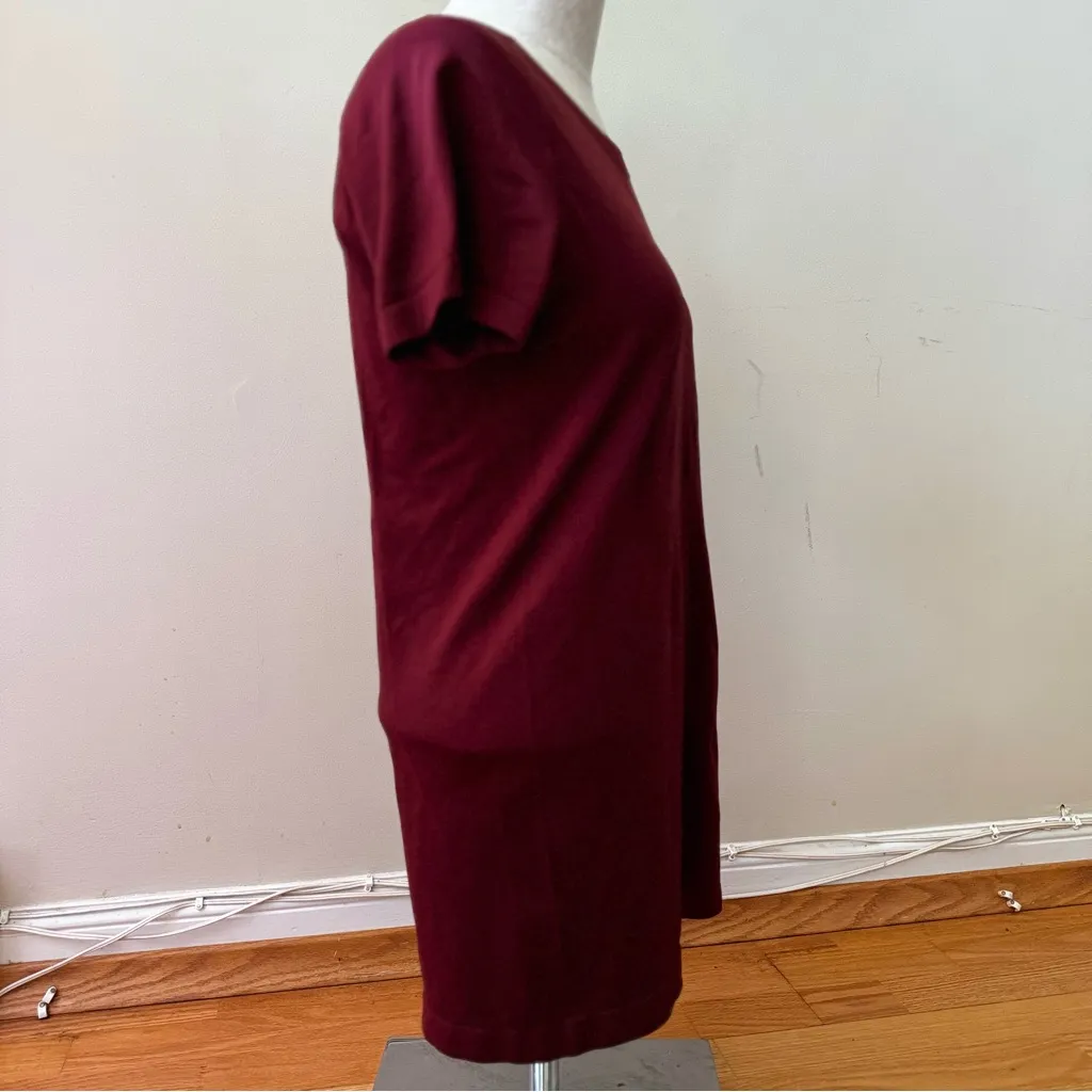 CRZ Yoga Women's Seamless Athletic Workout Short Sleeve Shirt Top Red Size M - Image 4