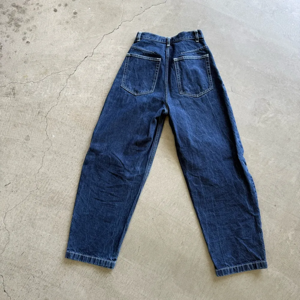 Topshop / Women’s barrel leg jean / raw indigo / 26 - Image 14