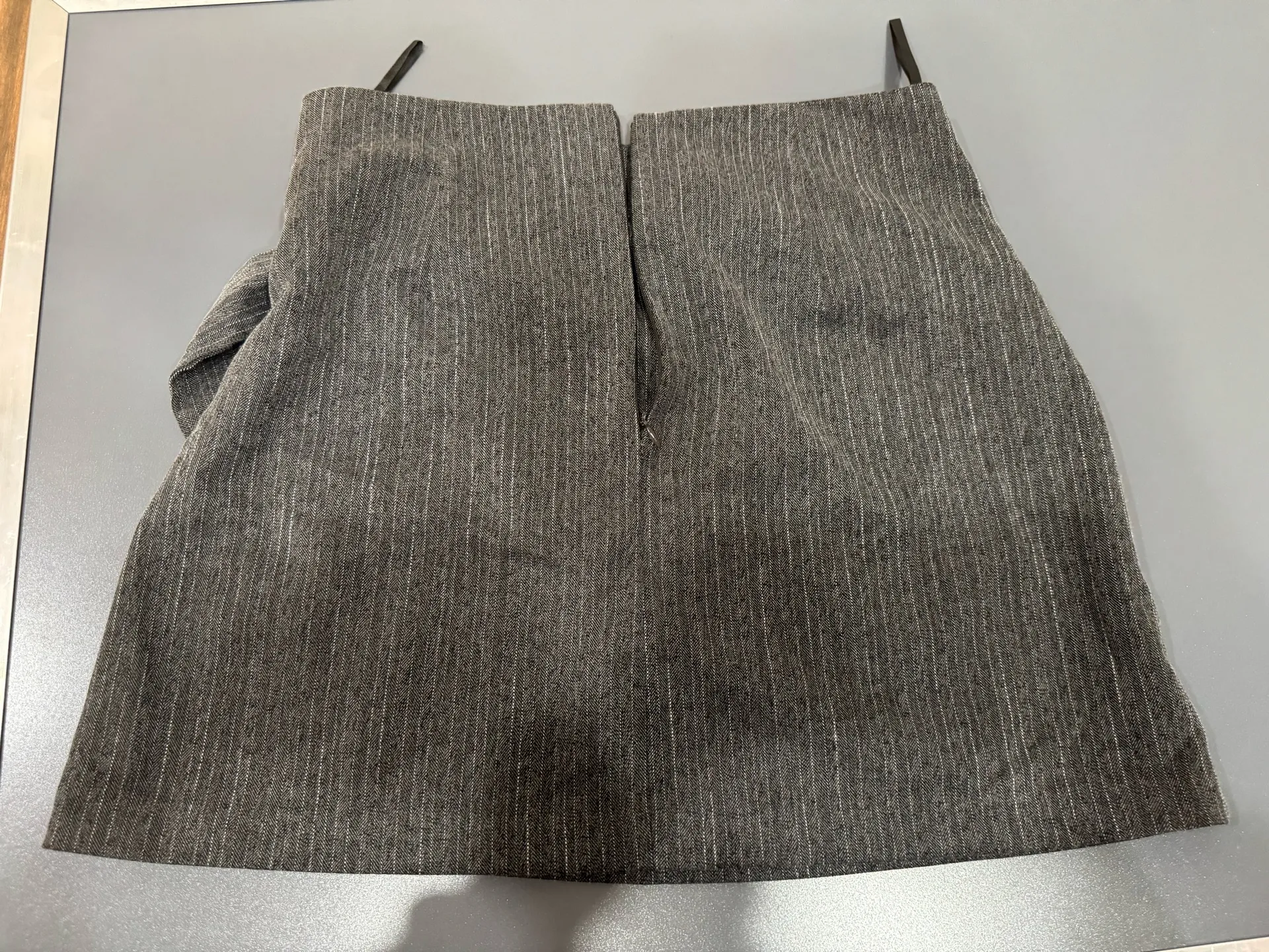 Faux Wrap Mini Skirt - Image 3