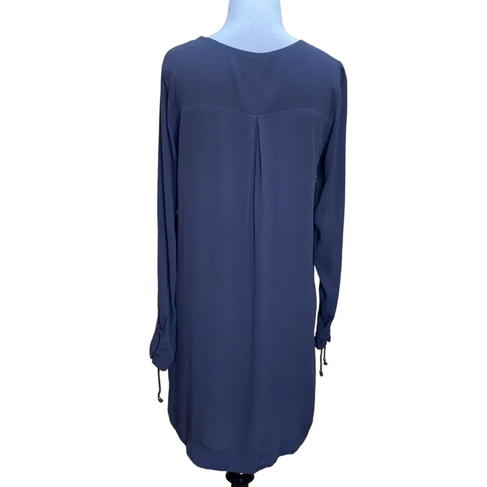 Gentle Fawn Anthropologie Brigitte Beaded Lace Up Shift Dress  Size Medium - Image 4