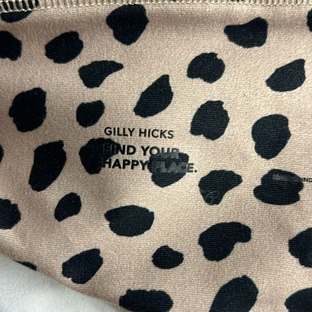 Gilly Hicks Hollister Leopard Print Full Length Leggings Athleisure Neutral - Image 7