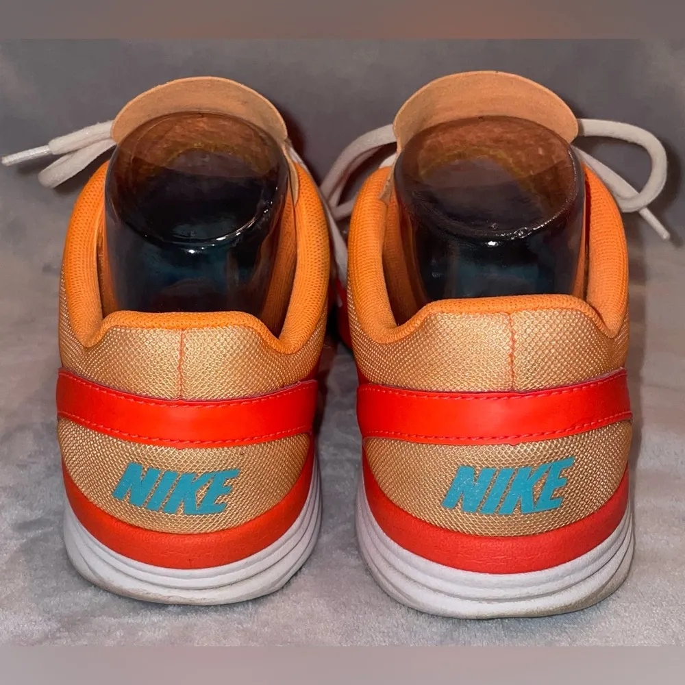 Nike Women's Dual Fusion TR Running Shoe Orange/White Size 8 - Image 4