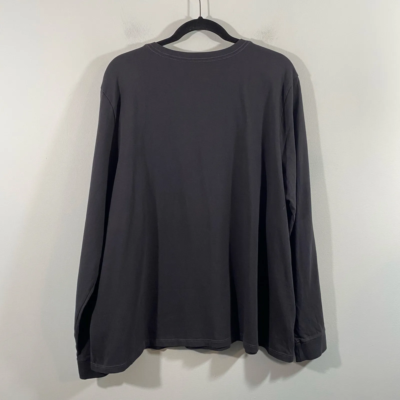 Life Is Good Women Grey Gratitude Beer Glass Long Sleeve Crusher Tee Sz XXXL NWT - Image 10