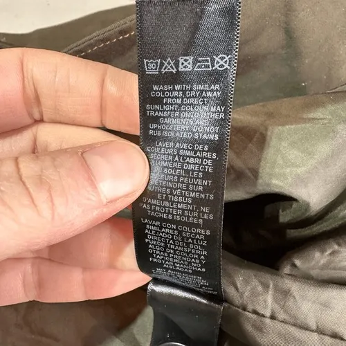 ASOS DESIGN Women's balloon sleeve khaki Green‎ trench coat Size 0 XS - Image 12