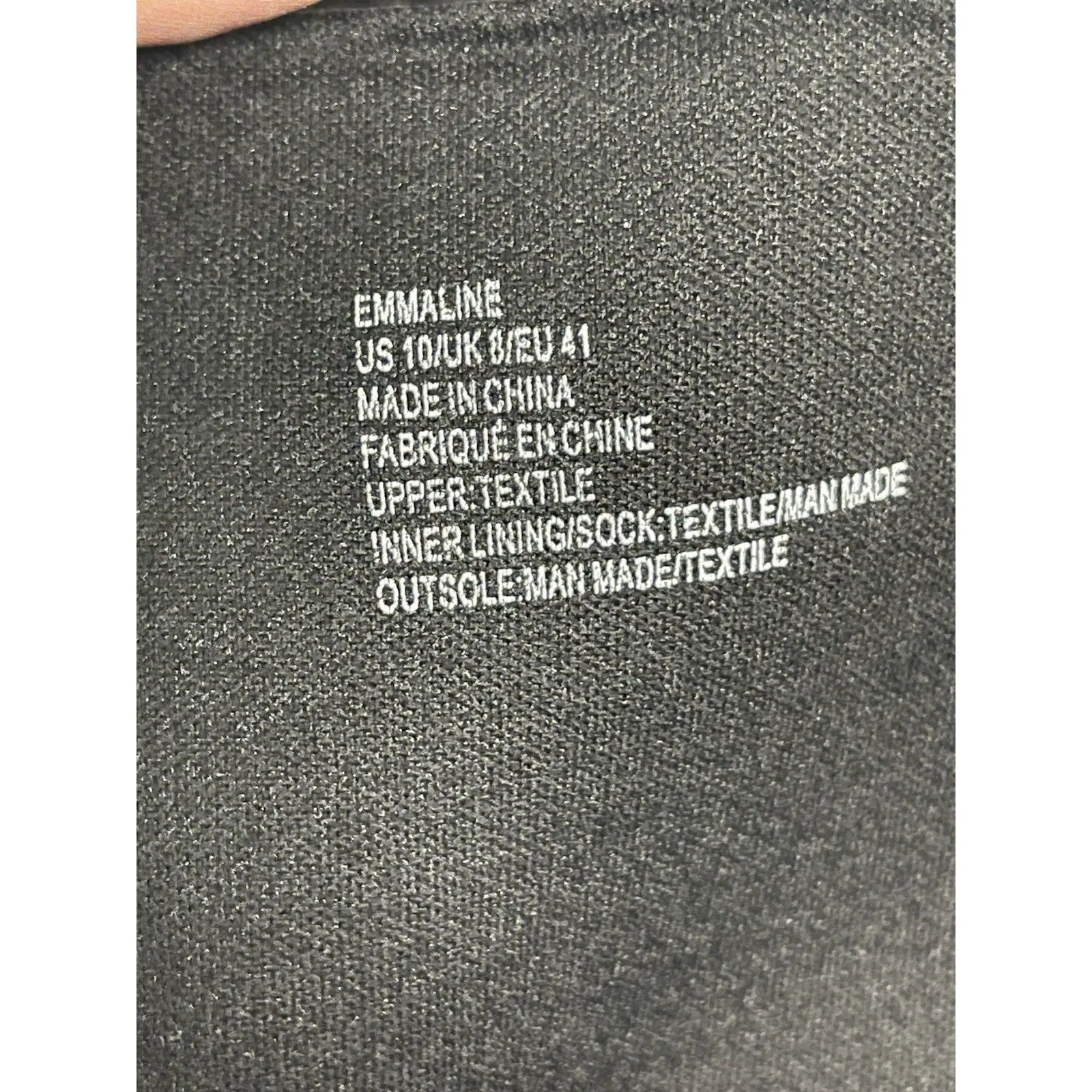 Knee High Boots Women 10M Shoes Black Suede Block Heel Bin4 Size 10 - Image 7