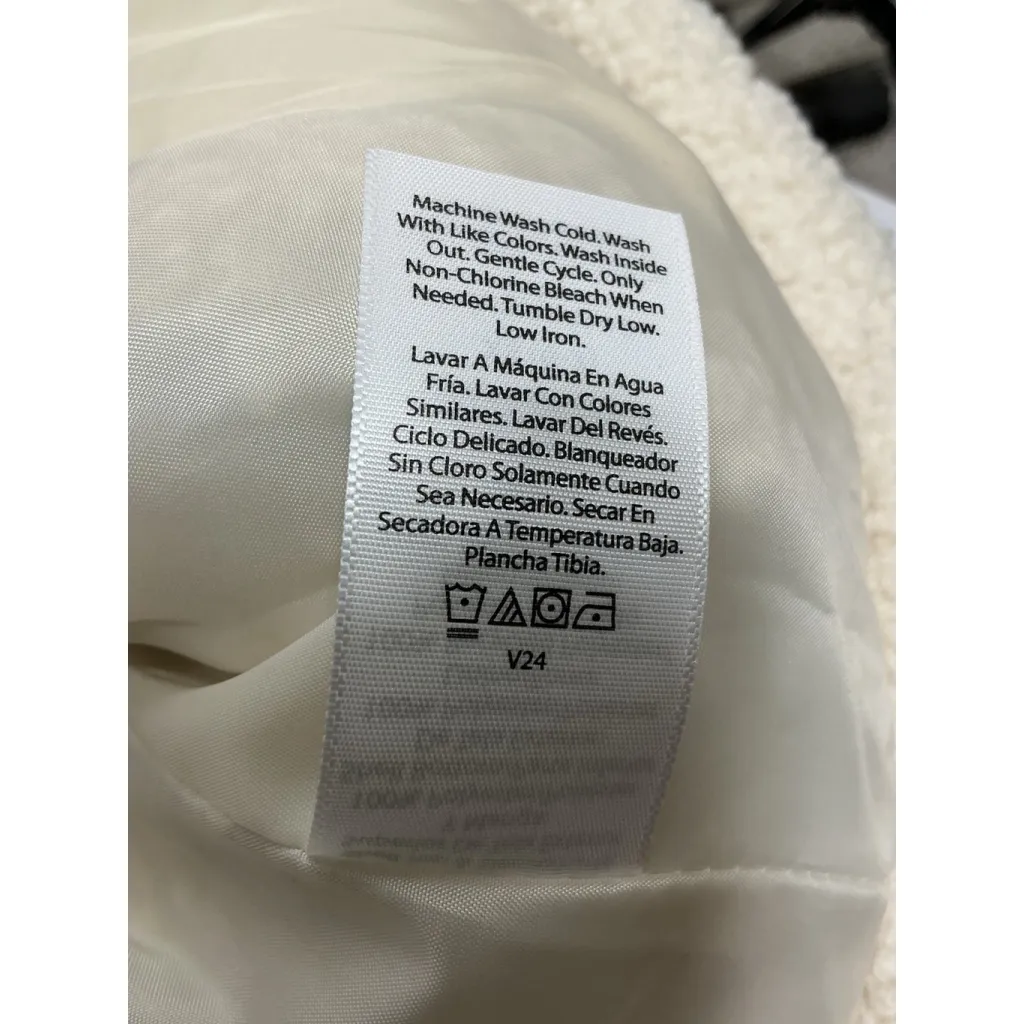 Womans Time & Tru Sherpa Jacket XS (0 - Image 4