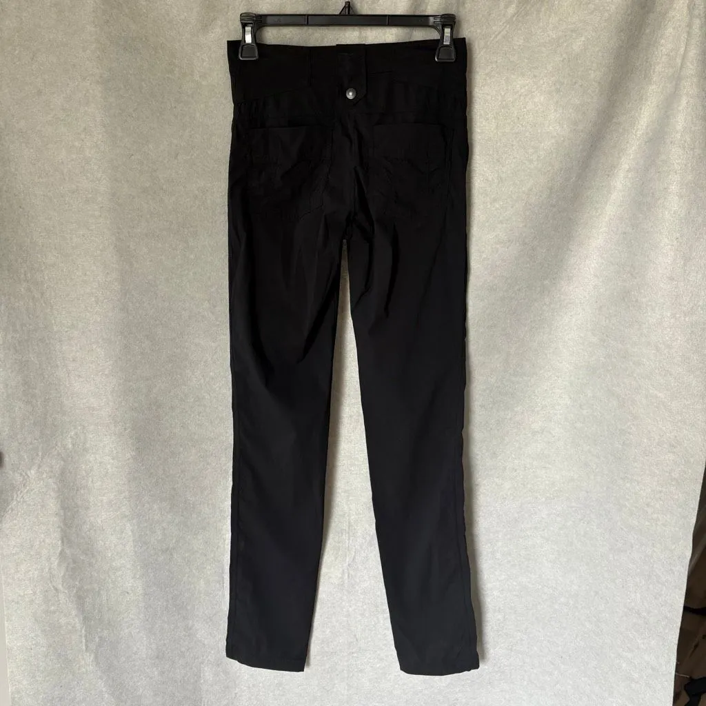 Anatomie Black Lightweight Stretch UVA protection Travel Pants size S Gorpcore - Image 3