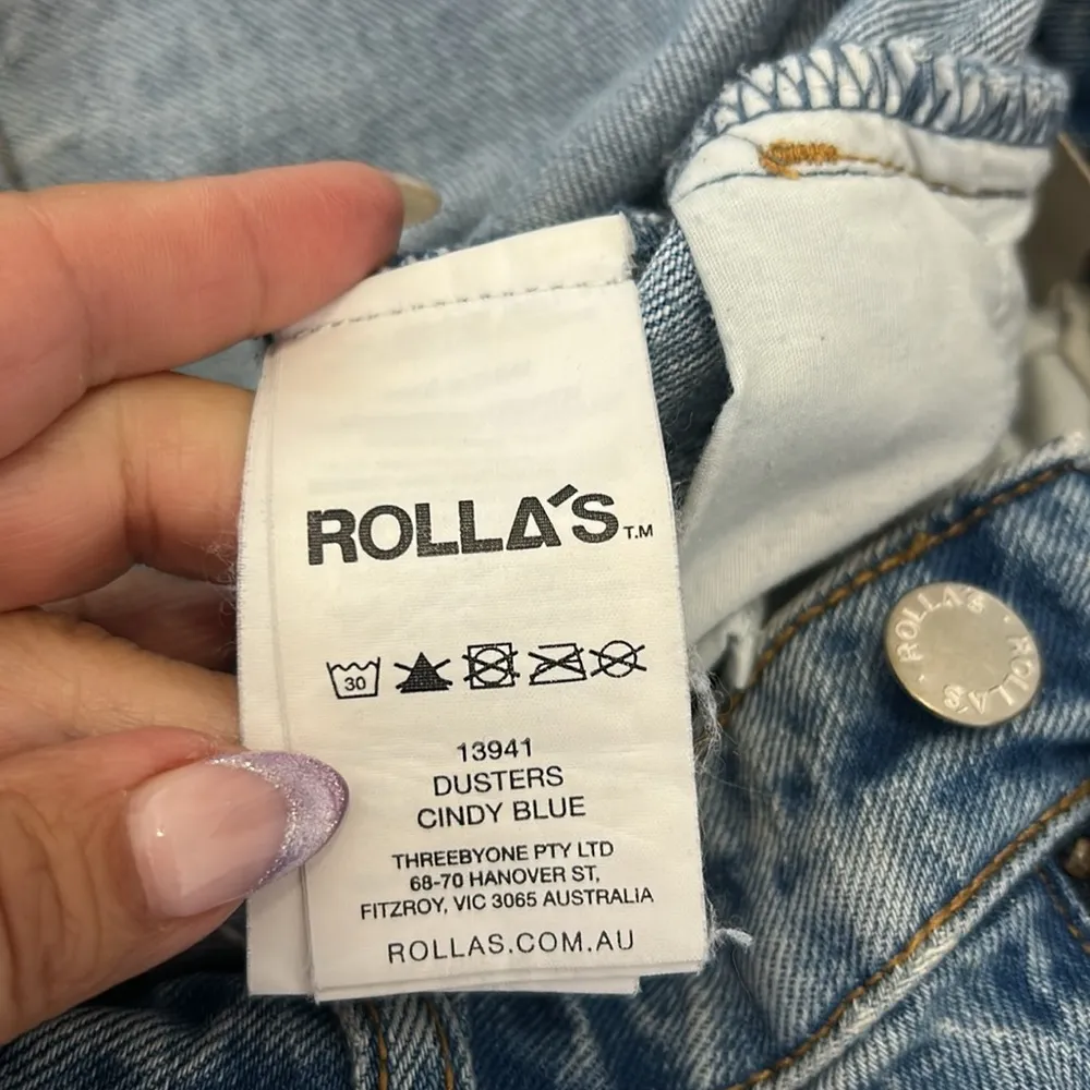 Rolla’s Dusters High Rise Slim Cindy Blue Size 28 - Image 9
