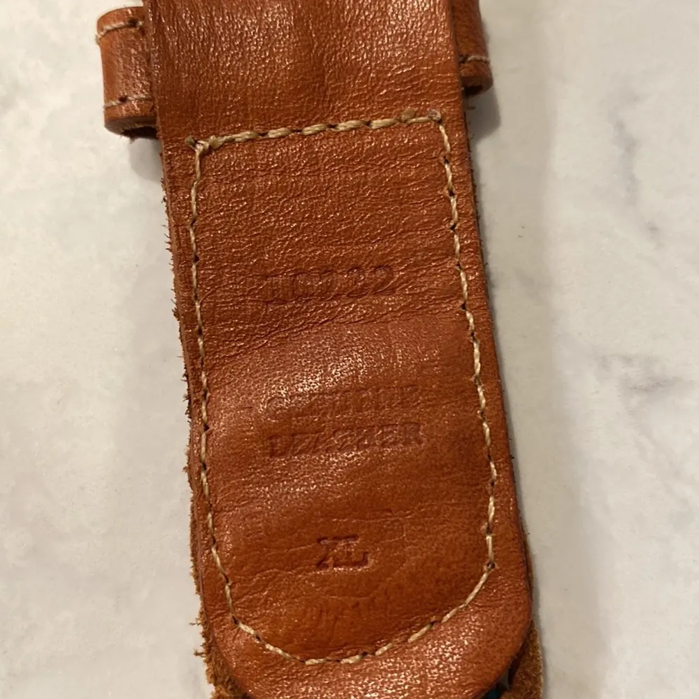 Genuine leather colorful sarape belt sz Xl bohemian festival - Image 9