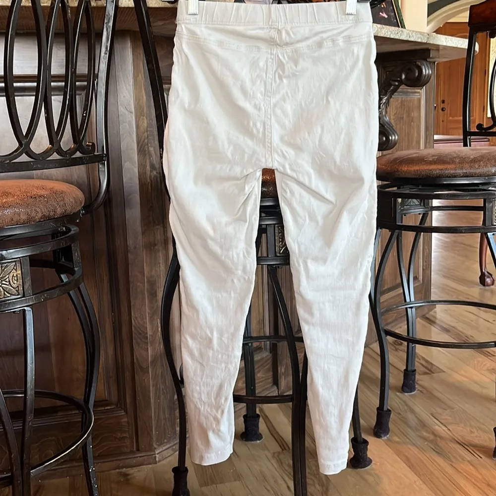 Boutique Skinny Pants Leggings Fits Womens Medium Beige - Image 12