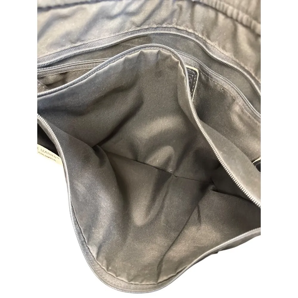 Frye womens vintage Black Leather shoulder handbag SKU 8227 - Image 16