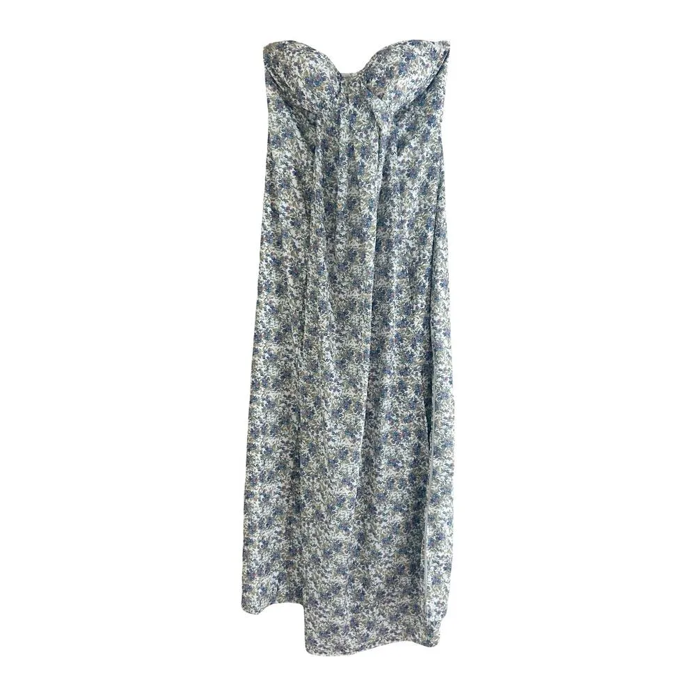 Lulus Party in the Garden Strapless Dress Sz S - Image 4